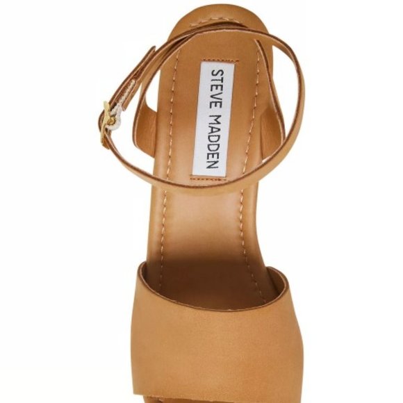 STEVE MADDEN Women's Welsh Wedge Sandals - Picture 6 of 6
